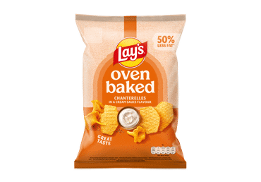 Bulvių traškučiai LAY'S OVEN BAKED, voveraičių padažo skonio, 180 g - 1