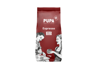 Kavos pupelės PUPA tobulam espresui, 1000 g