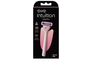 Moteriškas skustuvas WILKINSON SWORD Intuition Quattro, 1 vnt.