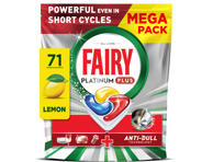 Automatinių indaplovių kapsulės FAIRY Platinum+ Lemon, 71vnt