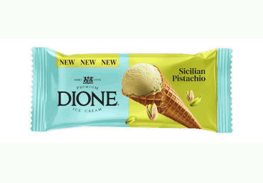 Valg. ledai DIONE, Sicilijos pistacijų skonio, 68 g