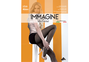 Moteriškos pėdkelnės IMMAGINE Italiana Lola40, 5 d.,antracite
