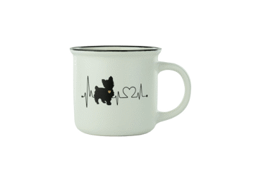 Puodelis ILAJA Heart dog, 370 ml - 1