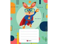 Superherojės sąsiuvinis DISCO, 1–4 kl., 12 l., linijomis