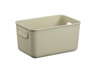  Plastikinė daiktadėže, 5 L, smėlio spalvos