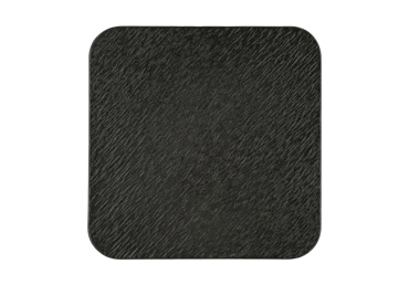 Kvadratinė lėkštė AURORA Black Royalty, 20 cm