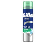 Jautrios odos skutimosi gelis GILLETTE SERIES SENSITIVE, 200 ml