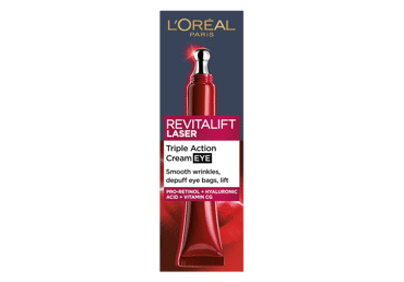 L’Oréal Paris Revitalift Laser paakių kremas brandžiai odai su proretinoliu, 15 ml