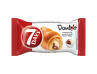 Raguolis 7DAYS DOUBLE su kakavos ir vanilės skonio įdarais, 60 g