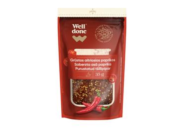 Grūstos aitriosios paprikos WELL DONE, 35 g, 35 g