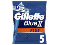 Vienkartiniai skustuvai GILLETTE BLUE II PLUS, 5 vnt.
