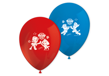 Lateksiniai balionai PAW PATROL, 8 vnt.
