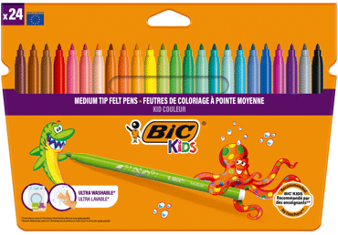 Flomasteriai BIC KIDS, 24 vnt., 1 vnt.