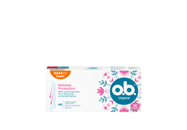 Higieniniai tamponai O.B. ORIGINAL SUPER, 16 vnt.