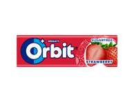 Kramtomoji guma ORBIT, braškių skonio, 14 g