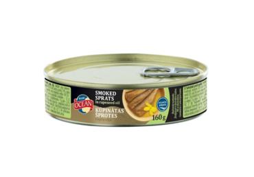 Šprotai aliejuje WIDE OCEAN, 160 g - 2