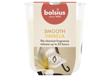 Kvapni žvakė stiklinėje BOLSIUS, vanilla 80/73 mm - 1
