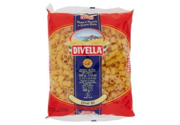 Makaronai DIVELLA DITALI Nr. 61, 500 g