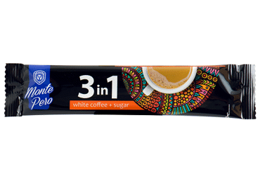 Tirpiosios kavos gėrimas MONTE PERO 3 IN 1, 17.5 g