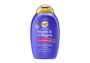 Plaukų kondicionierius OGX su biotinu ir kolagenu 385ml