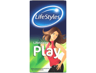 Prezervatyvai LIFESTYLES PLAY, 12 vnt.
