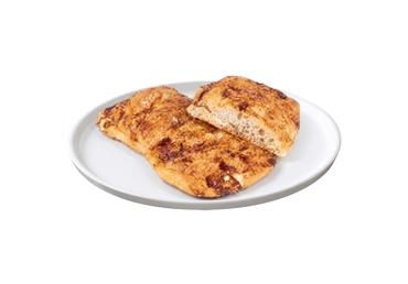 Čiabatos duonelė su sūrio ir juodojo kumpio įdaru, 120 g