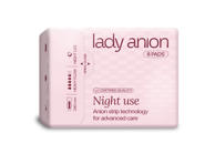 Higieniniai paketai LADY ANION, 8 vnt.