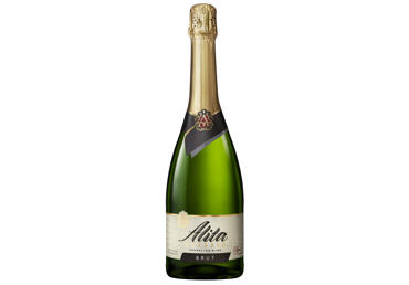 Putojantis baltasis sausas vynas ALITA BRIUTAS, 750 ml