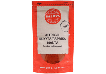 Raudonoji aitrioji rūkyta paprika (malta) SALDVA, 25 g