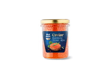 Vaivorykšinių upėtakių ikrai WELL DONE, 200 g