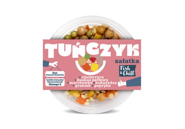 Tunų salotos su avinžirniais, 160 g