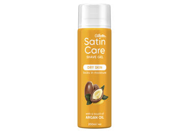 Skutimosi gelis SATIN CARE Argan Oil, 200ml