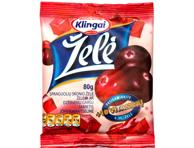 Spanguolių skonio želė KLINGAI, 80 g