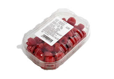 Avietės (indelyje), 125 g