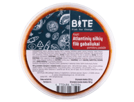 Kepti atlantinių silkių filė gabaliukai pomidorų padaže BITE, 220 g