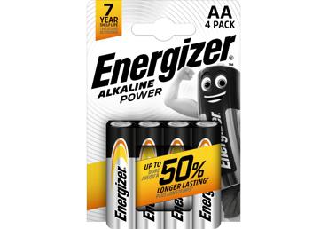 Baterijos ENERGIZER AA/LR6, 4 vnt.