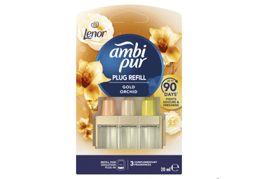 Elektrinio oro gaiviklio pakeitiklis AMBI PUR 3Vol Gold Orchid RF, 20ml