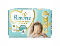 Sauskelnės PAMPERS Premium Care, Small Pack, 0 dydis, 30 vnt.