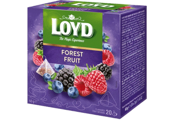 Vaisinė arbata LOYD, miško uogų skonio, 40 g - 2