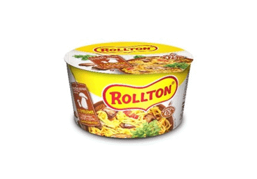 Grybų skonio greitai paruošiami makaronai ROLLTON, 75 g Grybų skonio greitai paruošiami makaronai ROLLTON, 75 g