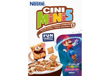 Dribsniai NESTLE CINI MINIS, cinamono skonio, 375 g - 1