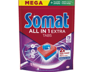 Indaplovių tabletės SOMAT All in 1 Extra, 75 vnt.