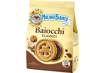 Sausainiai MULINO BIANCO su šokoladu, 260 g