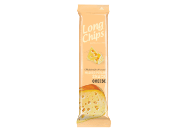 Traškus užkandis LONG CHIPS, sūrio skonio, 75 g