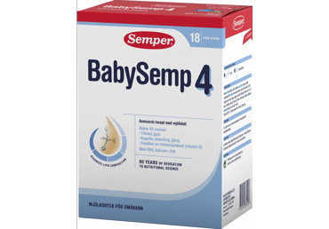Pieno mišinys SEMPER BABYSEMP4, nuo 12 mėn., 800 g - 2