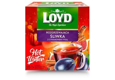 Vaisinės arbatos gėrimas LOYD, saldžiųjų slyvų skonio, 40 g