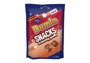 Saldainiai maišelyje CRUNCHY DUMLE FAZER, 100 g