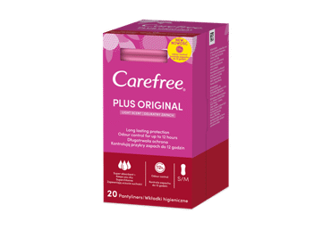 Higieniniai įklotai CAREFREE PLUS ORIGINAL LIGHT, 20 vnt.