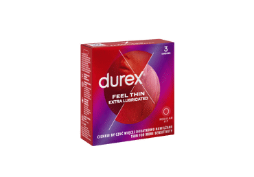Prezervatyvai DUREX, 3 vnt