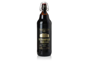 Juodasis BISTRAMPOLIO DVARO alus, šokolado skonio, 1000 ml